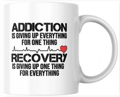 Addiction Recovery mug